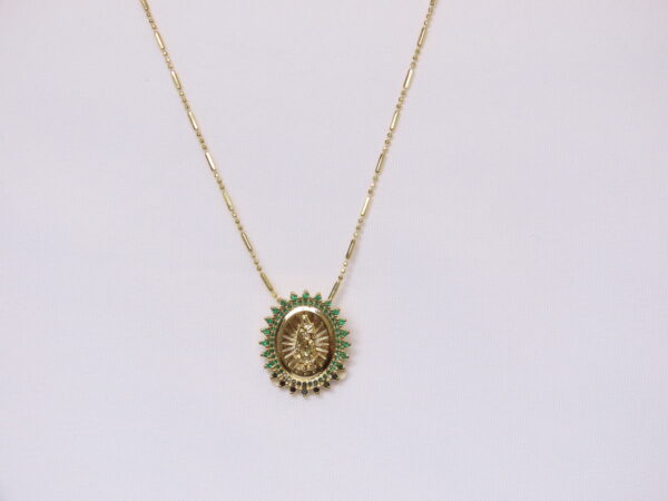 Virgen Guadalupe Esmeralda