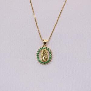 Virgen Guadalupe Esmeralda